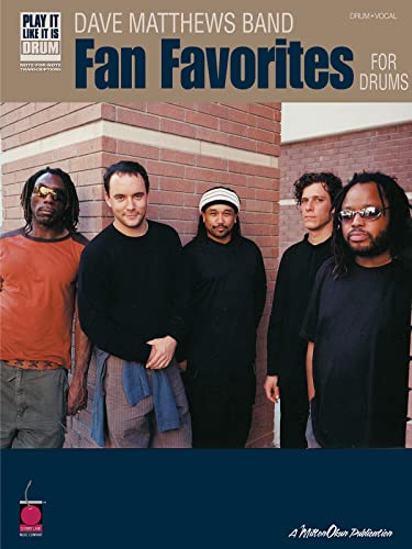 Play It Like It Is Drums Dave Matthews Band Fan Favorites: Fan Favourites for Drums von Cherry Lane Music Company